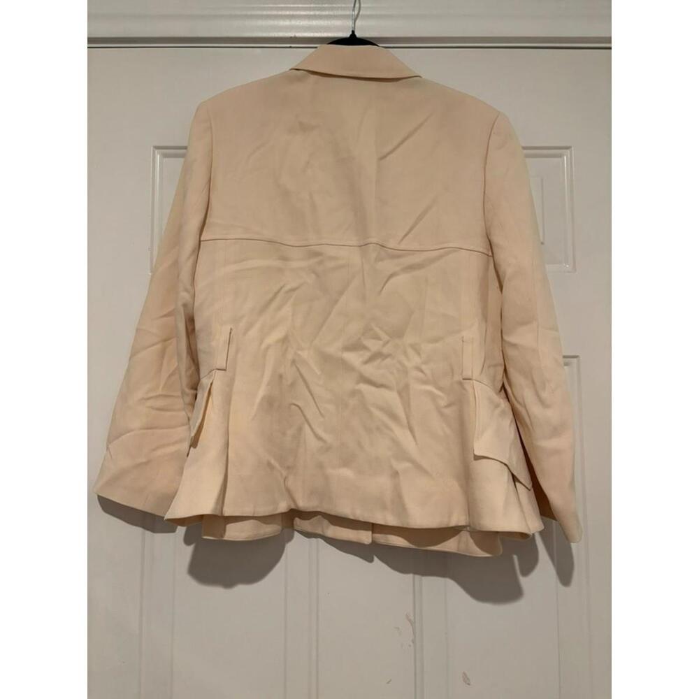 Women's Christian Dior Ivory jacket sz 8 #2035 missing belt - Picture 3 of 3